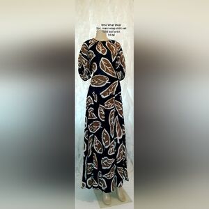 Who What Wear 2pc Maxi Wrap Skirt Set 10/M